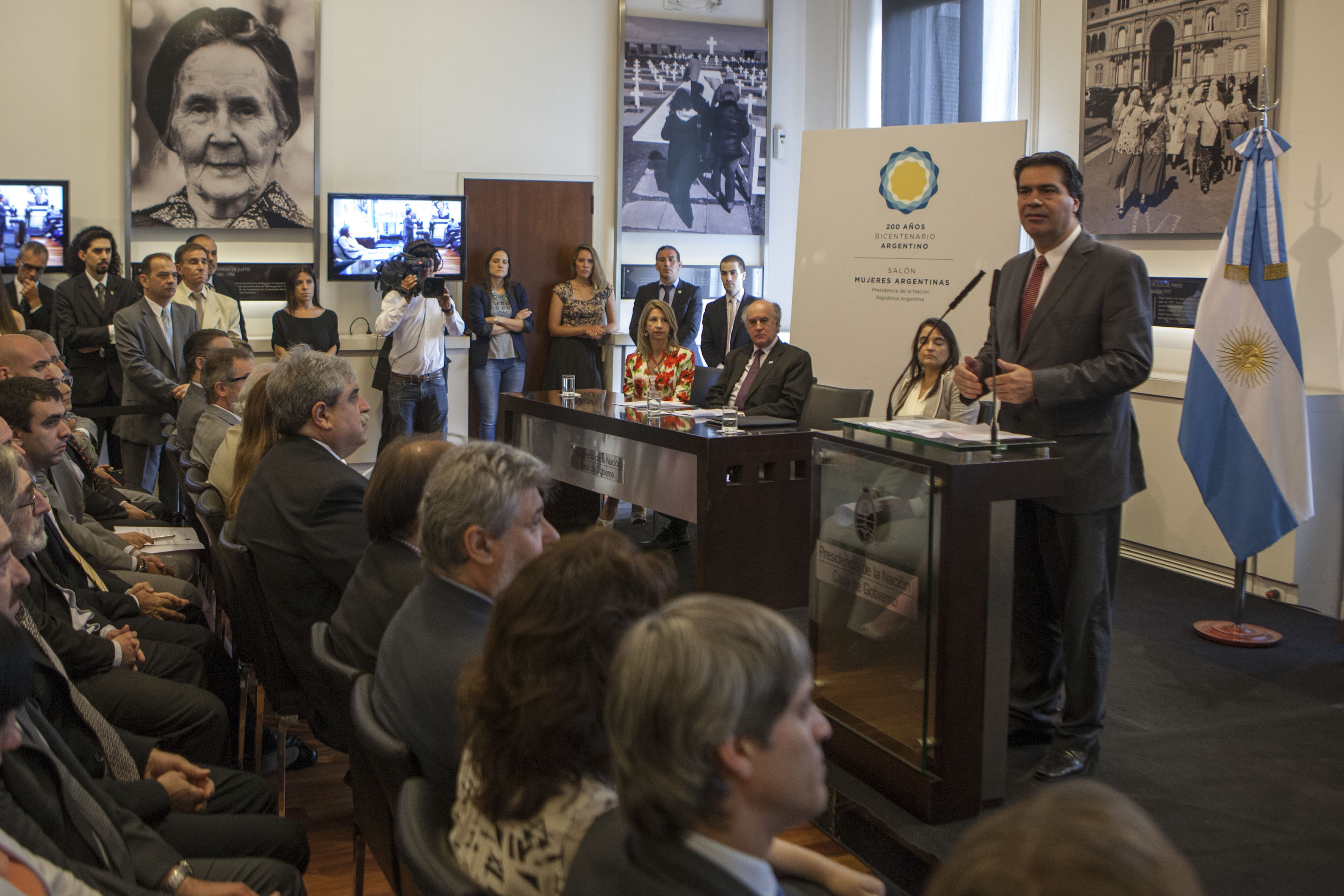 Palabras del jefe de Gabinete durante la entrega del Premio Nacional de Calidad, en Casa Rosada.