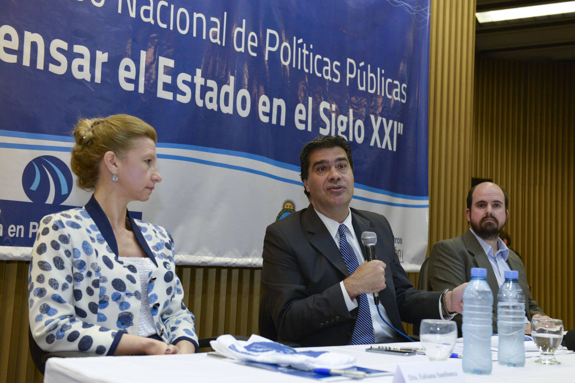 Jorge Capitanich en el Congreso Nacional de Politicas Publicas 