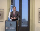 Declaraciones del jefe de Gabinete,durante su conferencia de prensa, en Casa Rosada.