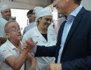 El presidente Macri visitó a un comerciante mendocino 