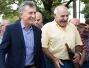 Mauricio Macri recorrió obras de pavimentación en Las Rosas