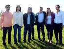 El presidente Macri recorrió obras viales en Luján
