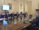 El presidente Macri recibió a miembros de la Comisión de Reforma del Código Penal Recibidos