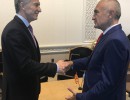 El presidente Macri se reunió con su par de Albania, Ilir Meta