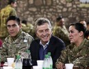 El presidente Macri felicitó a los efectivos del Ejército que prestan servicios en el operativo Integración Norte