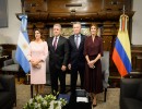Juliana Awada se reunió en la Casa Rosada con la primera dama de Colombia, María Juliana Ruiz