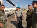 El Vicepresidente visitó Haití y ratificó el compromiso argentino con la paz