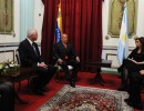 La Presidenta se reunió con su par de Venezuela, Hugo Chávez 