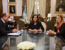 Agco anunció a la Presidenta que inaugurará su primera fábrica de tractores y motores argentinos