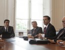 El jefe de Gabinete se reunió con directivos de la Cámara de la Industria Aceitera de la República Argentina