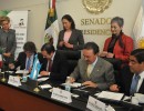 El vicepresidente Amado Boudou se reunió con legisladores y empresarios mexicanos