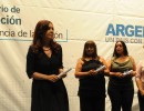 Cristina Fernández presentó el Plan Nacional de Educación Obligatoria y Formación Docente 2012–2016
