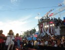 “Como a Néstor Kirchner, a Hugo Chávez lo custodia su pueblo”, afirmó Cristina Fernández en Barracas
