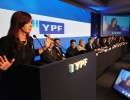 “Vamos a hacer todo lo necesario para que la gestión de YPF sea exitosa”, afirmó la Presidenta