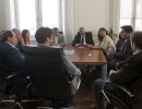 Capitanich recibió a representantes del Consejo de Seguridad Democrática, en Casa Rosada