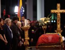 Cristina Fernández participó de las exequias del Presidente venezolano