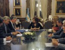 Cristina Fernández recibió a empresarios de industrias radicadas en Tierra del Fuego