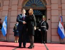 La Presidenta recibió a su par de Paraguay, Horacio Cartés