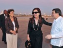 La Presidenta llegó esta mañana a Cuba y luego emprenderá una gira de trabajo