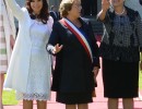 La Presidenta participó de la ceremonia de asunción de Michelle Bachelet