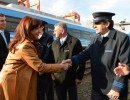 La Presidenta presentó los últimos ocho nuevos trenes adquiridos para la línea Sarmiento