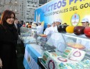 Cristina Fernández lanzó los programas “Cerdo y Lácteos para todos”