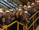 Los argentinos debemos avanzar todos juntos, afirmó la Presidenta al inaugurar fábricas en Santa Fe