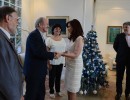 Cristina Fernández recibió a representantes de Iglesias Evangélicas