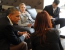 Cristina Fernández y Barack Obama acordaron continuar con el diálogo fluido