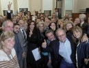 Cristina Fernández inauguró la sala Néstor Kirchner en la Cámara de Diputados