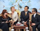 La Presidenta arribó a Indonesia, en la segunda etapa de su gira asiática