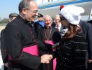 La Presidenta arribó a Roma y mañana se reunirá con el Papa