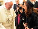 El Papa expresó a la Presidenta la necesidad de que “América del Sur se mantenga unida”