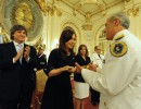 Cristina Fernández entregó insignias a nuevos jefes de Fuerzas de Seguridad