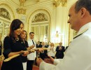 Cristina Fernández entregó insignias a nuevos jefes de Fuerzas de Seguridad