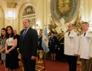 La Jefa de Estado encabezó la ceremonia de ascenso de oficiales superiores de las Fuerzas de Seguridad