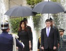 Cristina Fernández se reunió con su par de Colombia, Juan Manuel Santos
