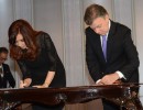 Cristina Fernández se reunió con su par de Colombia, Juan Manuel Santos