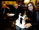Cristina Fernández recibió a la cúpula de la Iglesia Católica