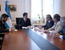 El Jefe de Gabinete recibió a la Cámara Argentina de Comercio