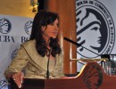 La Presidenta remarcó la necesidad de “generar un mercado de capitales propio en la Argentina”