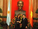 Vietnam es un ícono en las luchas por la liberación nacional, afirmó la Presidenta