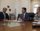 El jefe de Gabinete se reunió con el embajador de la India en Argentina