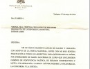 El Papa envió una salutación por el 25 de Mayo  a la Presidenta y al pueblo argentino 