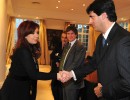 Ejecutivos de Noble Argentina anunciaron inversiones a la jefa de Estado