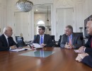 El jefe de Gabinete se reunió con el presidente de la Cámara Industrial de Laboratorios Farmacéuticos Argentinos