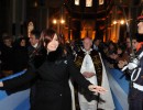 Cristina Fernández participó del Tedeum del 25 de Mayo en Bariloche