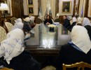 La Jefa de Estado recibió a un grupo de Madres de Plaza de Mayo de La Plata