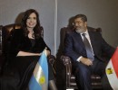 La mandataria argentina se reunió con Ban Ki Moon y con su par de Egipto