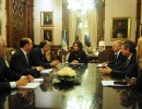 La Presidenta recibió al canciller de Azerbaiyan